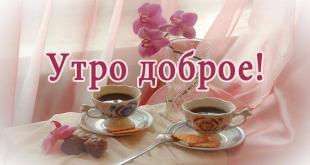 Красивые пожелания доброго утра и хорошего дня С радостным добрым утром